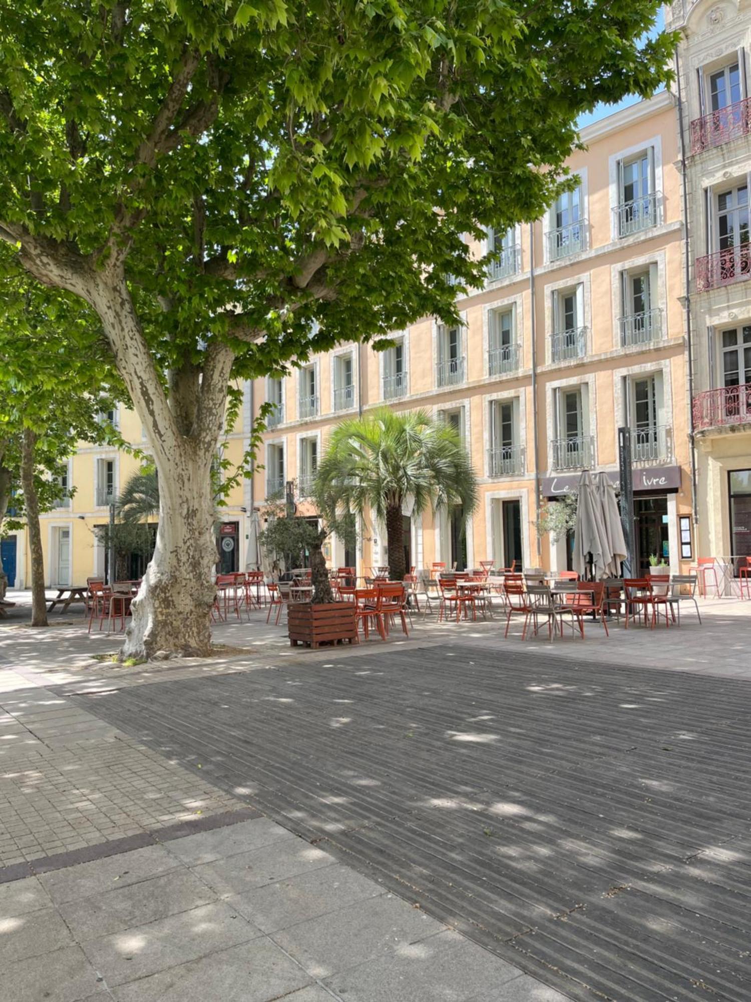 Joli Appartement Hypercentre T2, Classe Meuble De Tourisme 3 Avec Parking Gratuit Béziers Eksteriør bilde